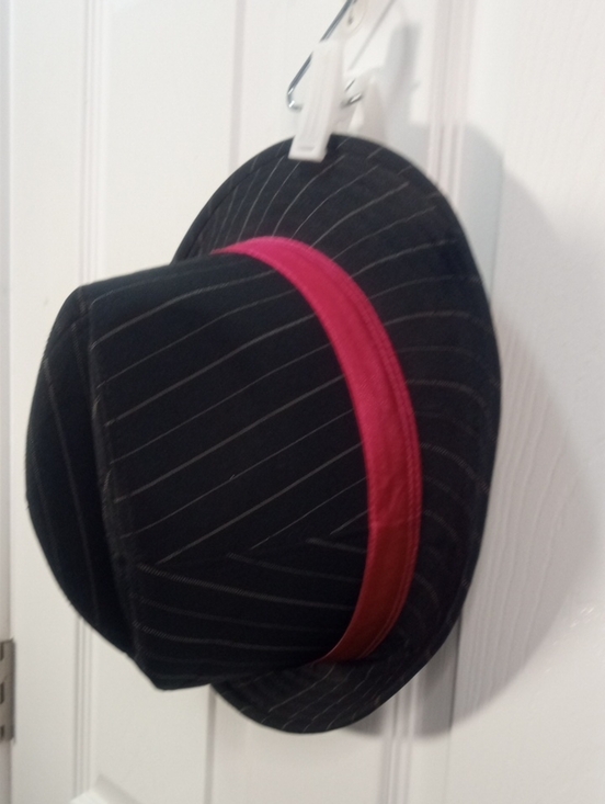 Accessories - BLACK PIN STRIPED FENDORAA